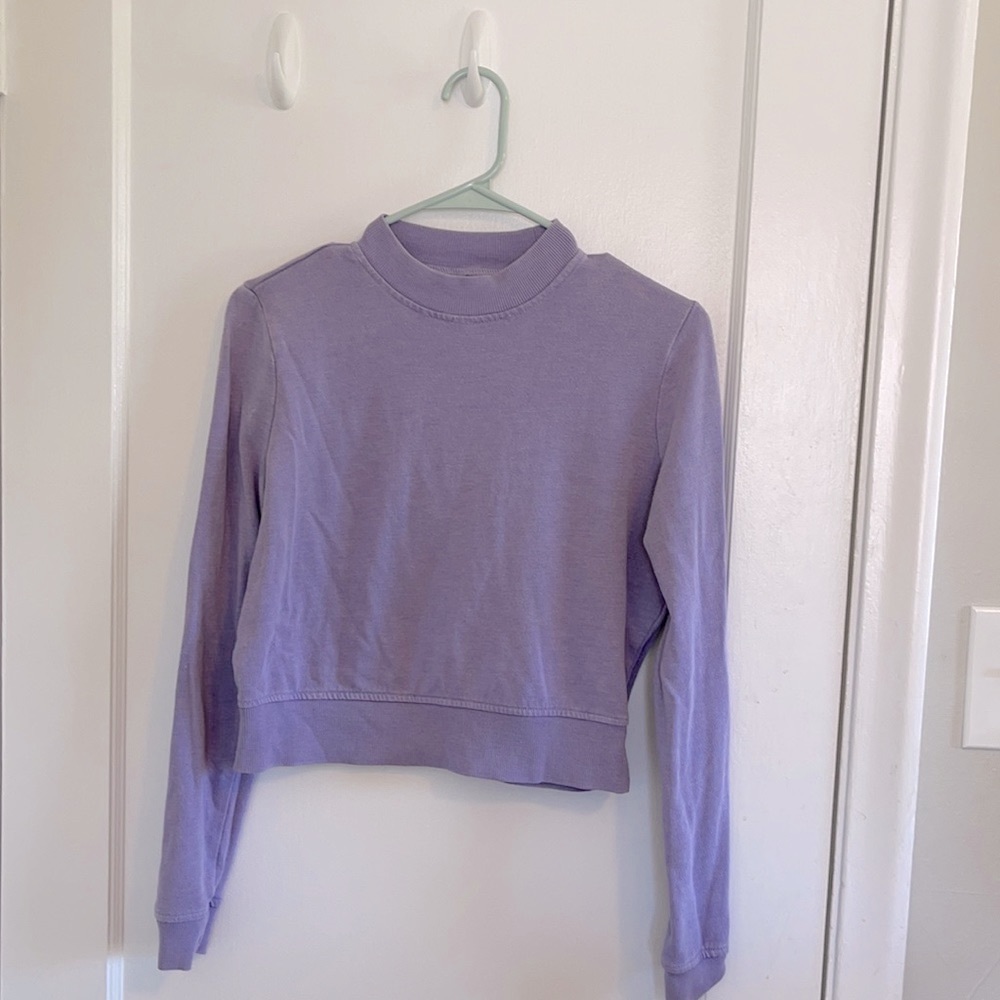 Nordstrom Lavender/purple long sleeve tee